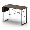 thumbnail image 6 of Gymax Modern Computer Desk 40'' Study Writing Table w/ Storage Bag Coffee, 6 of 10