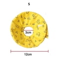 thumbnail image 5 of Collier de Protection pour Chien, Collier Cône de Guérison, Protection Intelligente pour Petits Animaux Écureuil Cochon d'Inde Rat, Jaune, S, 5 of 5