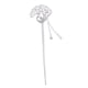 thumbnail image 1 of El palillo chino del palillo del pelo cuelga la decoración pendiente de la borla del Pin del moño de la horquilla 5 Sunnimix Palos para el cabello que cuelgan para las mujeres, 1 of 8