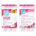 thumbnail image 2 of Simply Soft Cotton Rounds, 100% Cotton Absorbent and Textured Cotton Pads, Lint-Free, 300 Count, 2 of 9