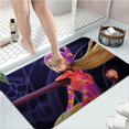 thumbnail image 3 of Alfombra antideslizante para baño, dormitorio, balcón, sala de estar, 60 x 90 cm, diseño de películas Big Hero 6, 3 of 5