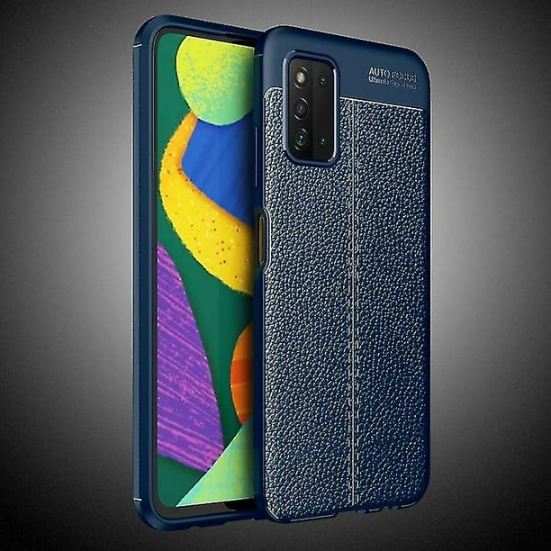 Funda de TPU con textura de lichi para Samsung Galaxy F52 5g, a prueba de golpes