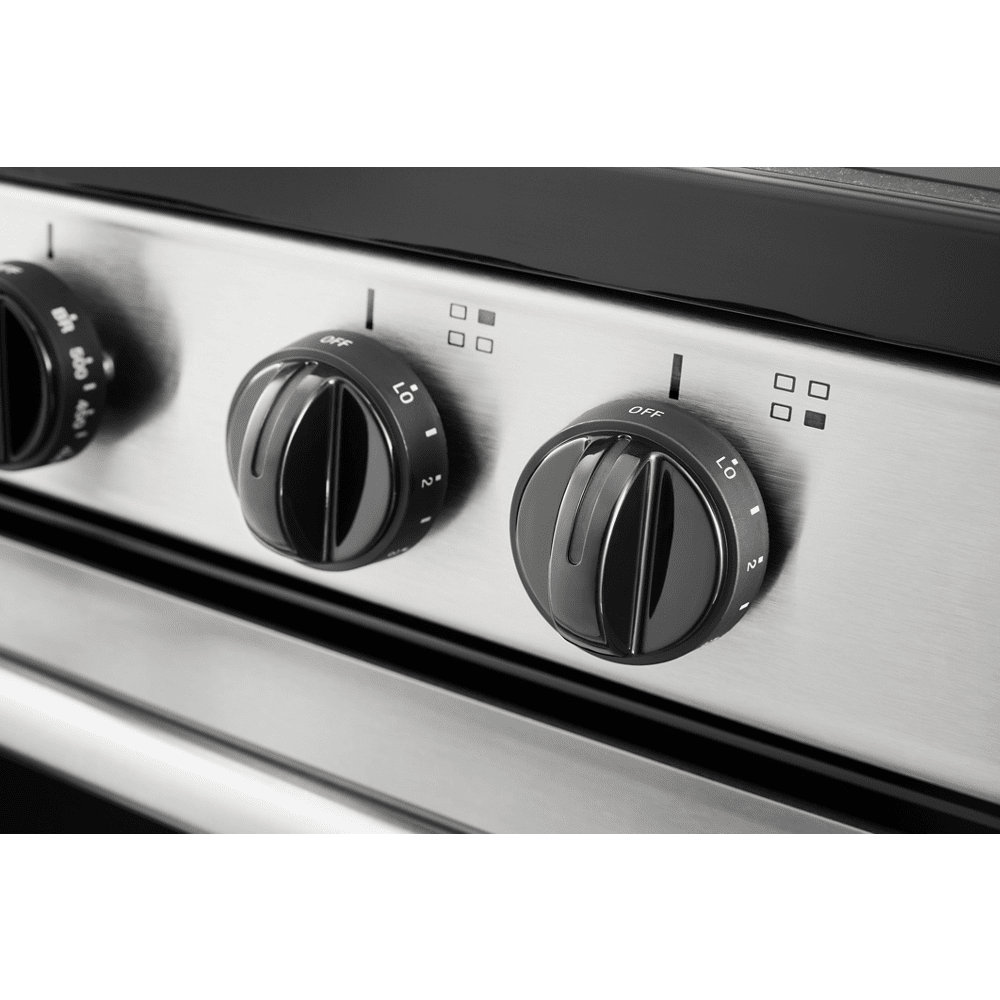 Whirlpool WFE500M4HS 24 Inch Freestanding Electric Range with 4 Heating Elements
