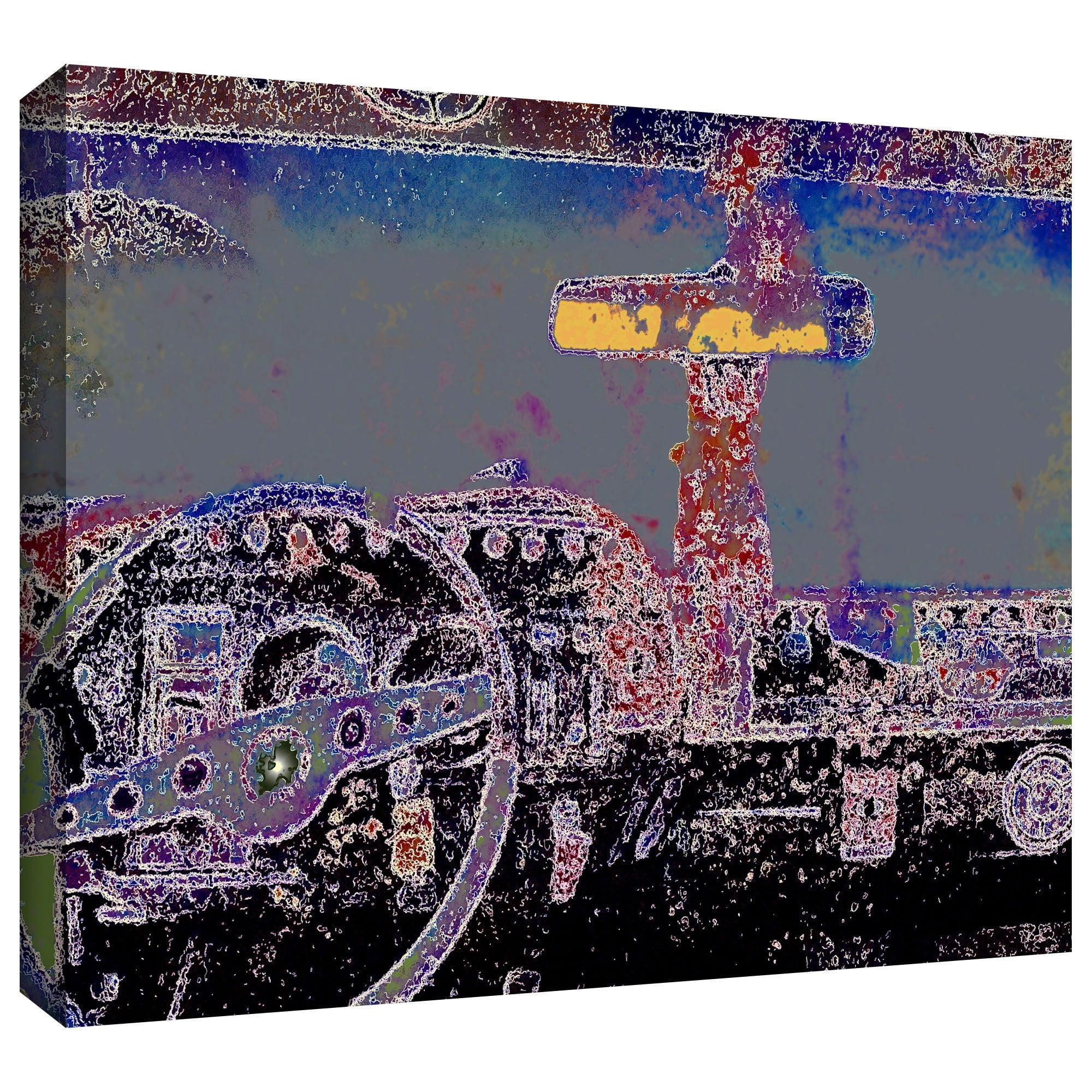 Dean Uhlinger "Just Drive St. Thomas" Gallery-Wrapped Canvas
