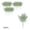 Red, variant on Virelaxpo 12Pcs Artificial Monstera and Gypsophila Flower Stems for Home Living Room Office Vase Filler Decor