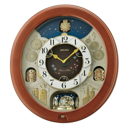 Seiko Bright Stary Night Melodies in Motion, Musical Quartz, Analog, QXM376BRH