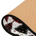 thumbnail image 4 of Dailycode Hallway Runner Rug 2x6 Non Slip Absorbent Soft Floor Mat for Home Kitchen Bedroom Entrance Christmas Tree with Plaid, 4 of 7