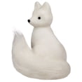 thumbnail image 4 of Northlight Glittered Sitting Arctic Fox Christmas Figure - 9.5" - White, 4 of 9