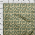 thumbnail image 2 of oneOone Cotton Poplin Beige Fabric Leaves Quilting Supplies Print Sewing Fabric By The Yard 56 Inch Wide, 2 of 4