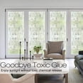 thumbnail image 4 of Frosted Window Film No Glue, Frosting Privacy Glass Films For Windows & Doors, Self Static Decorative Window Cling For Home, 4 of 5