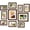 Dark Brown, variant on Povrgive Picture Frames Collage Wall Decor, Gallery Wall Frame Set of 10