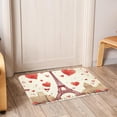 thumbnail image 6 of Valentine's Day Machine Washable Non-Slip Polyester Floor Mat Door Mat Kitchen Mat, 6 of 6