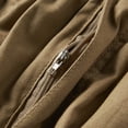 thumbnail image 5 of Betivan Men's Cargo Capri Pants Solid Color Drawstring Elastic Waist Pockets 3/4 Length Loose Fit Casual Summer Outdoor Sports Daily Trousers, 5 of 9