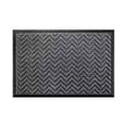 thumbnail image 2 of Front Door Mat Outside Entrance, Heavy Duty Natural Rubber Mat, Sturdy Trap Dirt and Moisture Indoor Outdoor Door Mat, Easy Clean Low Profile Doormat Outdoor Entrance, 2 of 4