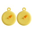 thumbnail image 2 of TidBay 2Pcs Silicone Cling Lid High-Temperature Resistant Food Grade with Hanging Hole Kitchen Organization Sealing Lid, 2 of 7