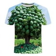 thumbnail image 1 of Chemise d'Été Imprimée 3d Melon D\'eau Hip Hop pour Hommes, Personnalité, Manches Courtes, Alternative à la Mode, Col Drôle, Grande Taille, Belle Chemise Deng, 1 of 6