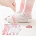 thumbnail image 3 of Ougyinr 1-12 Years Toddler Baby Socks Short Socks Thin Socks Kids Socks Cotton Socks Breathable Socks Cartoon Socks for Boys Girls 5 Pack, 3 of 9