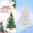 thumbnail image 2 of Árbol de Navidad DUUDO Mini blanco, 90 cm, artificial de primera calidad, 2 of 7