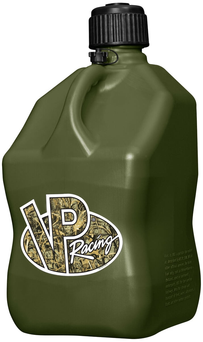 VP Racing 5.5 Gallon Motorsport Racing Liquid Container Utility Jug, Camo