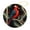 pattern-2, variant on Ornament Red Cardinal Sits On A Pine Branch In The Winter 3" Circle Ceramic Ornament Cardinal Bird Pattern Christmas Tree Hanging Accessories Gifts for Women Men On Christmas