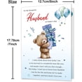 thumbnail image 3 of Fathers Day Card Gifts for Husband, Father's Day Card Gifts for Husband from Wife, Fathers Day Card for Hubby, Fathers Day Decorations, 3 of 3