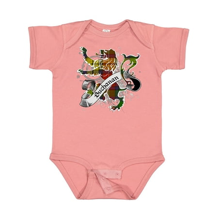 

Inktastic Buchanan Tartan Lion Gift Baby Boy or Baby Girl Bodysuit