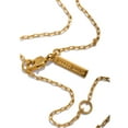 thumbnail image 2 of Gold Hammered Doughnut Pendant Necklace, 2 of 2