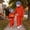 Red, variant on Big Mouth Monster Costume Onesie for Adults – Goofy Hooded Pajamas, Baggy Fit for Halloween Black L