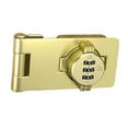 thumbnail image 4 of Cerradura de combinación para gabinete, cerradura de seguridad giratoria con contraseña para armario de casa, cerradura sin llave Oro, 4 of 9