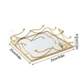 thumbnail image 3 of JZCHUNTOY Iron Bird Mirror Tray 1PC, Elegant Design, Durable Material, Great for Jewelry and Cosmetics Display, 3 of 7