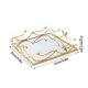 thumbnail image 3 of Gold Iron Art Bird Mirror Tray Decorative Vanity Tray for Jewelry Cosmetics Perfume Storage Home Decor, 3 of 7