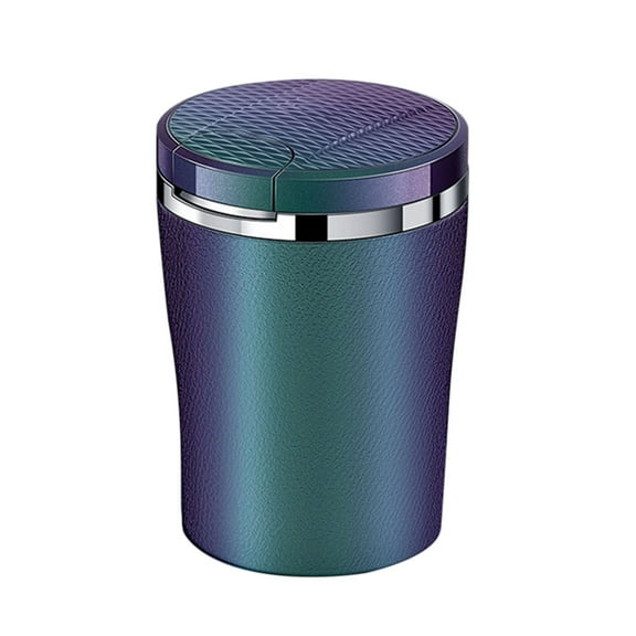 Vehicle-mounted Premium Flyproof Ashtray with Automatic Lid Opener, Efficient Fire Extinguisher, and Secure Anti-Drop Design