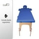 thumbnail image 2 of Camilla para masaje PLEGABLE PORTÁTIL y RECLINABLE LENIVE Color AZUL CAMA-1A, 2 of 5