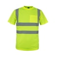 thumbnail image 5 of Kolossus AirFlex ANSI Class 2 High Visibility Short Sleeve Safety Shirt Yellow, 5 of 9