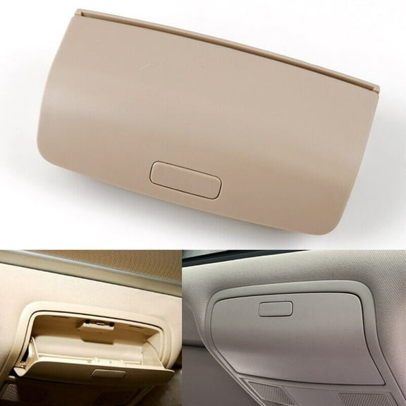 Beige Car Auto Sun Glasses Case Holder Storage Box For Passat 1K0868837 Replace