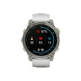 thumbnail image 3 of Garmin 010-02582-20 Epix 2 Smart Watch for Gens, White Titanium, 3 of 11