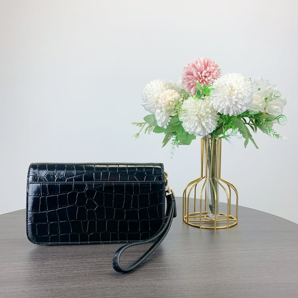 新作★Tory Burch Britten chain wallet wristlet 141073 Tory Burch 141073 Britten chain wallet wristlet IN BLACK