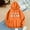 Orange, variant on WILLBEST hoodies Women's Graphic Hoodies Oversized Pullover Tops Casual Long Sleeve Hooded Drawstring Sweatshirt with Pockets ultimate