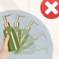 thumbnail image 4 of Natheeph Dispensador De Jabón De Cerámica De 14 Onzas, Dispensador De Bomba De Jabón De Cerámica, Puede Llenar Líquido Para Baño/Cocina (2 Unidades Verdes), 4 of 5