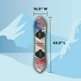 thumbnail image 3 of Slippery Racer Kids Hardwood Snowboard with Velcro Binding-110 CM, 3 of 5