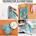 thumbnail image 2 of Lovely Traditional Gnome Kitchen Dish Towels Set of 6 Absorbent Hand Towels, Lint-Free 18"x28" Christmas Branches Dishcloths Fast Drying for Cooking Baking Home Clean, 2 of 5