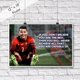 thumbnail image 2 of Póster Motivacional Vincit Veritas Cristiano Ronaldo 46x30 cm, 2 of 6