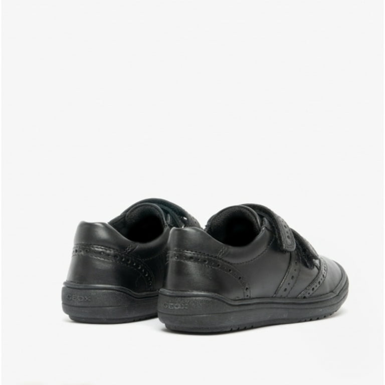 Traer Importancia Por ley Geox Girls Hadriel Leather School Shoes - Walmart.com