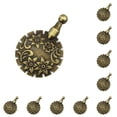 thumbnail image 3 of sweethay Herramienta de corte de hilo de Metal, recortadora de hilo, herramienta de costura de bordado, regalos para artesanos, suministros Latón 10Conjunto, 3 of 6