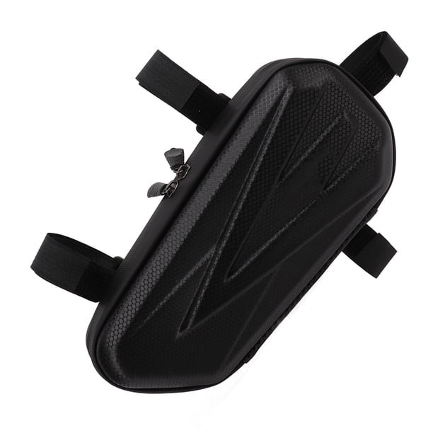 Bolsa Triangular Impermeable Para Motocicleta Con Cremallera De Doble Sellado, Bolsa Lateral De Carcasa Dura Para Motocicleta A La Moda
