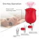 thumbnail image 5 of Rose Vibrator Sex Toys para mujer, pene, pezón, lengua, lamer, chupar, vibrador, estimulador, 1 pieza, rojo, 5 of 5