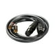 thumbnail image 1 of Cateissary Cable de Audio Coaxial Dual RCA a 2 xlr macho, adaptador de enchufe hembra, profesional, plateado Juegos de teclado y mouse para computadora, 1 of 6