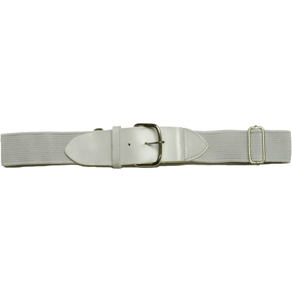 Martin Baseball Leather Tab Adjustable Belts - Gray