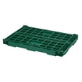 thumbnail image 2 of Cater Tek Rectangle Green Plastic 36L Collapsible Milk Crate - Stackable - 23 1/2" x 15 3/4" x 8 1/2" - 1 count box, 2 of 10