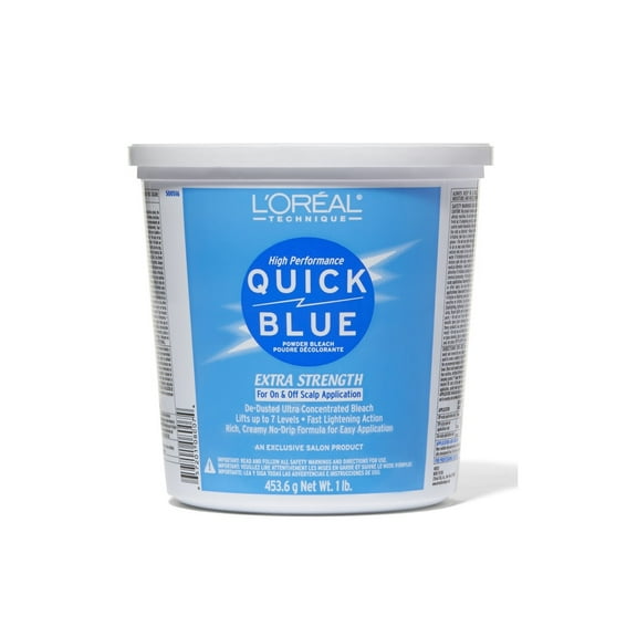 L'Oreal High Performance Quick Blue Powder Bleach 1lb, Extra Strength,Pack of 2